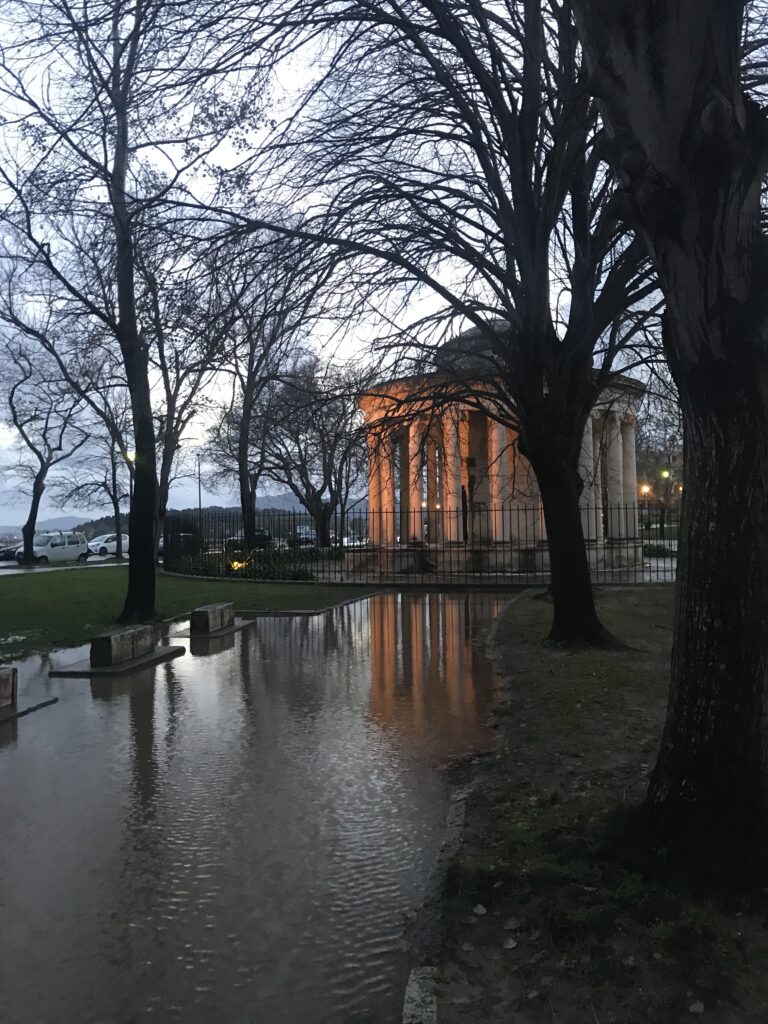 Rainy Corfu Square